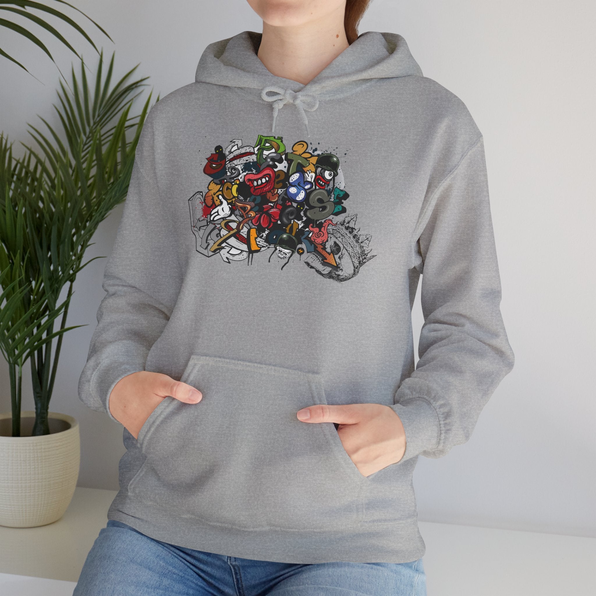 Heroic Adventure Unisex Heavy Blend Hoodie - Perfect for Fans, Cozy Gift for Gamers, Casual Wear, Unique Graphic Sweatshirt