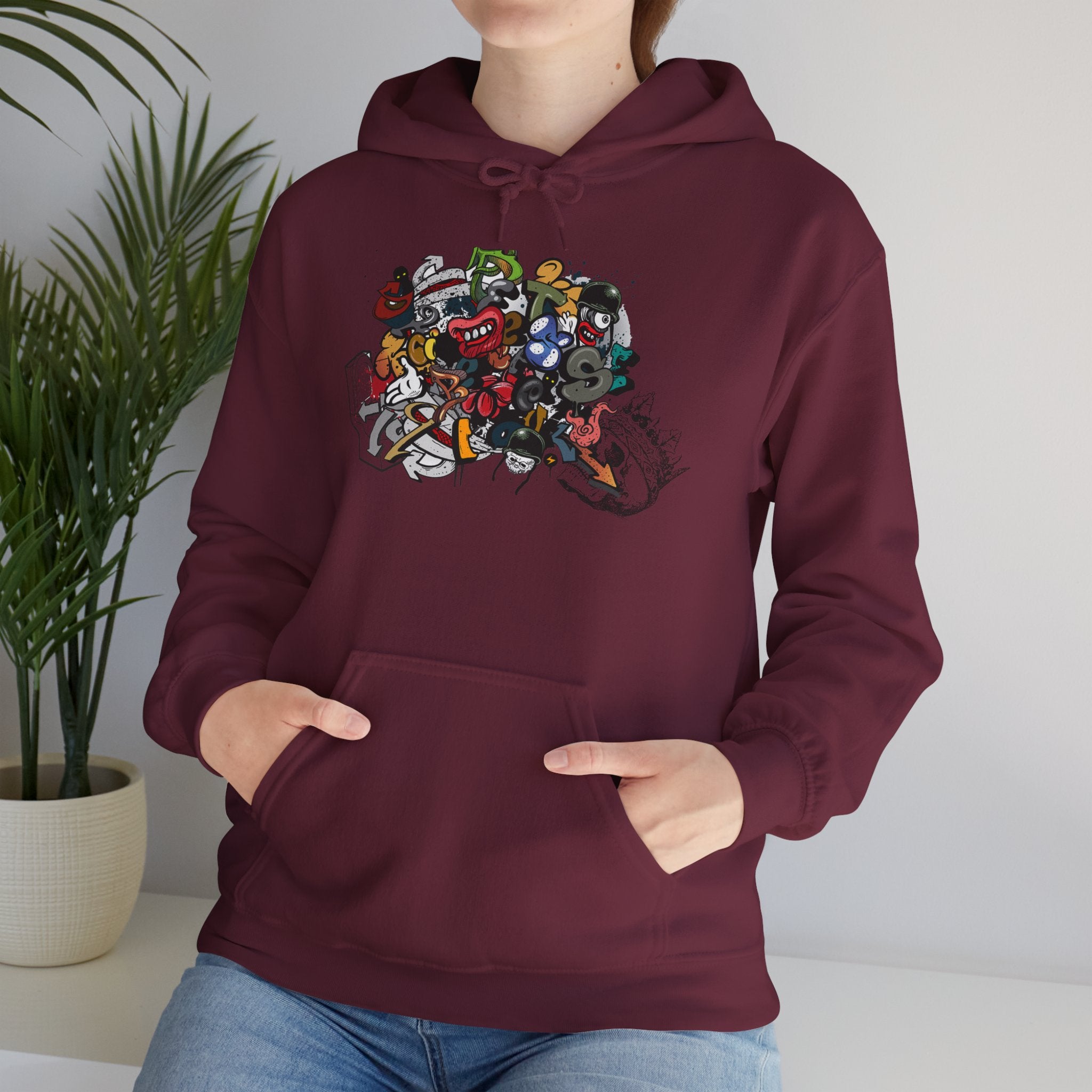 Heroic Adventure Unisex Heavy Blend Hoodie - Perfect for Fans, Cozy Gift for Gamers, Casual Wear, Unique Graphic Sweatshirt