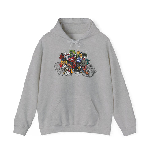 Heroic Adventure Unisex Heavy Blend Hoodie - Perfect for Fans, Cozy Gift for Gamers, Casual Wear, Unique Graphic Sweatshirt