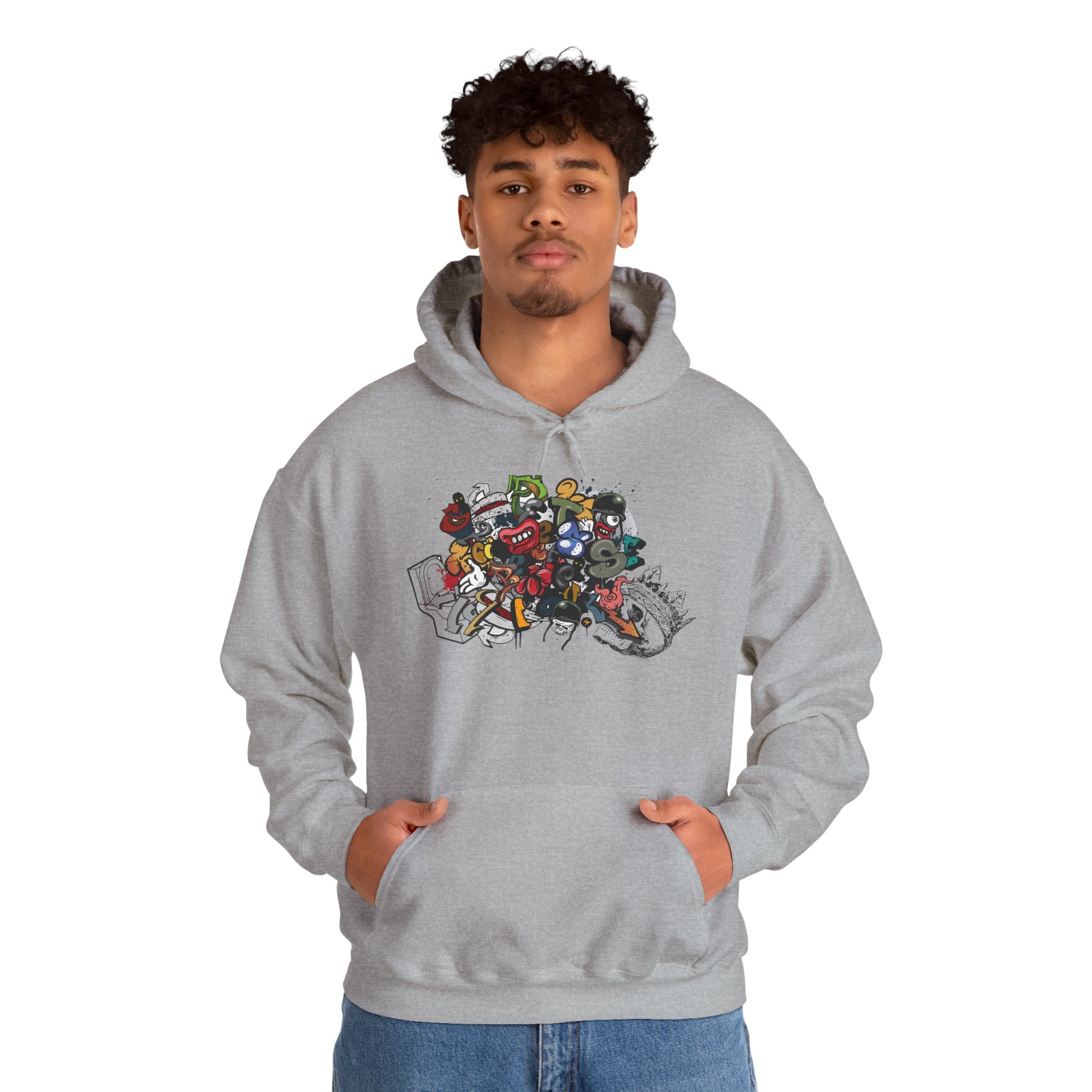 Heroic Adventure Unisex Heavy Blend Hoodie - Perfect for Fans, Cozy Gift for Gamers, Casual Wear, Unique Graphic Sweatshirt