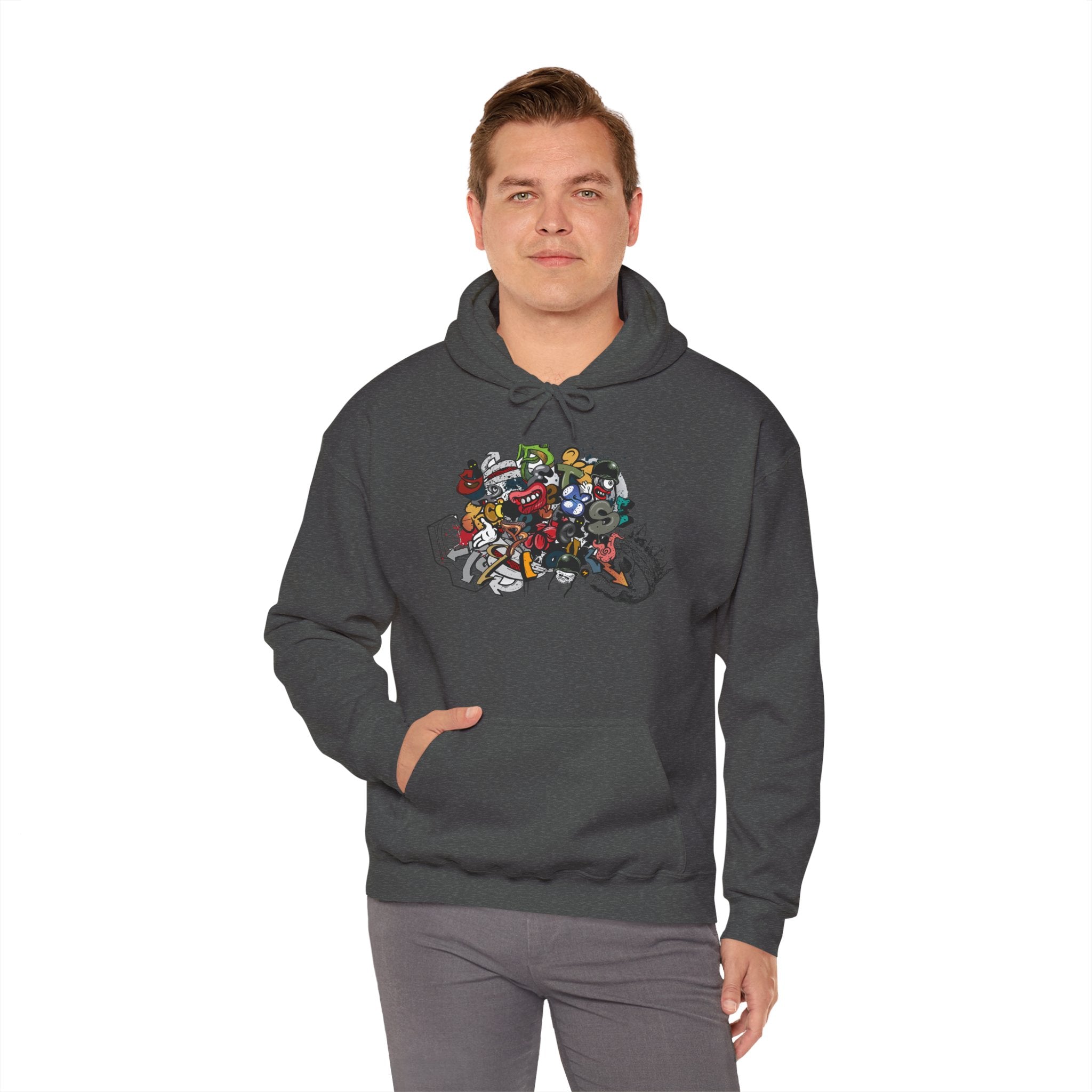 Heroic Adventure Unisex Heavy Blend Hoodie - Perfect for Fans, Cozy Gift for Gamers, Casual Wear, Unique Graphic Sweatshirt