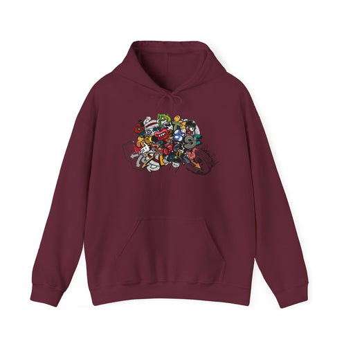 Heroic Adventure Unisex Heavy Blend Hoodie - Perfect for Fans, Cozy Gift for Gamers, Casual Wear, Unique Graphic Sweatshirt