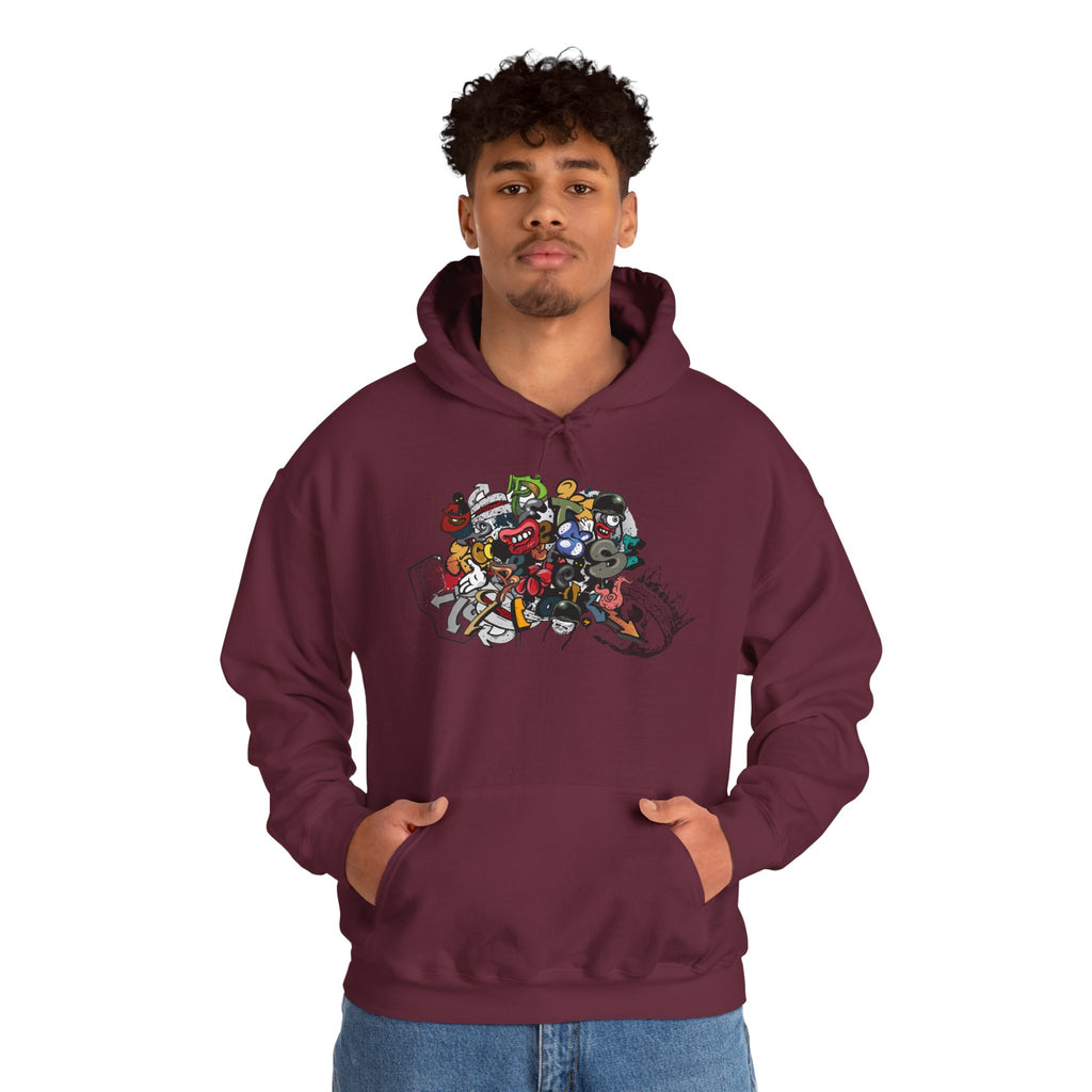 Heroic Adventure Unisex Heavy Blend Hoodie - Perfect for Fans, Cozy Gift for Gamers, Casual Wear, Unique Graphic Sweatshirt
