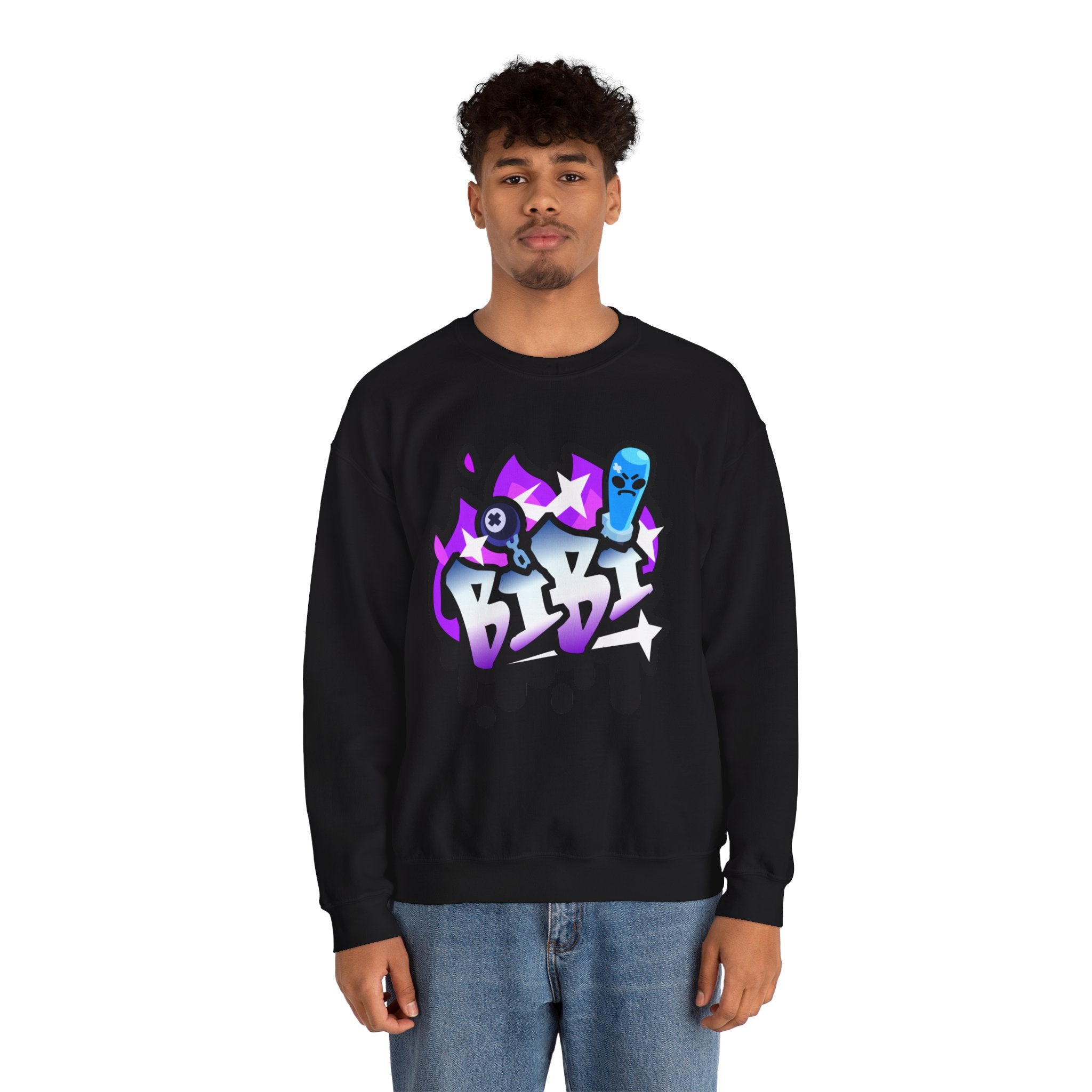 Urban Graffiti Sweatshirt | Unisex Crewneck Apparel for Streetwear Fans, Casual Style, Gift for Skateboarders, Art Lovers, Unique Outfit
