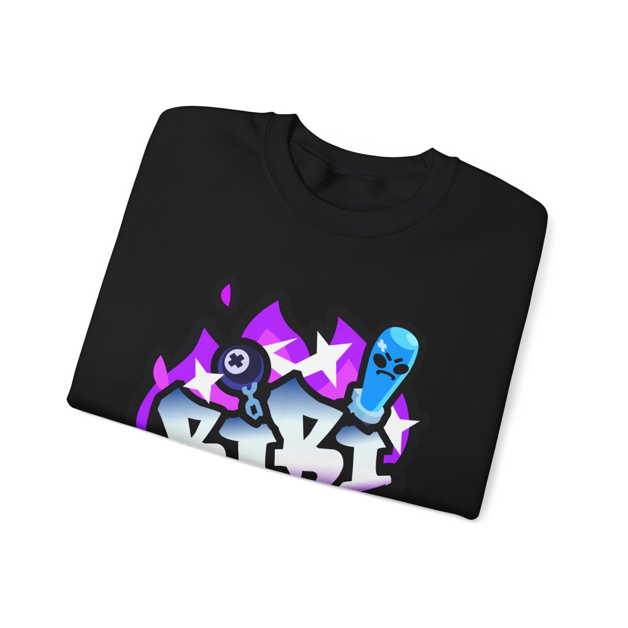 Urban Graffiti Sweatshirt | Unisex Crewneck Apparel for Streetwear Fans, Casual Style, Gift for Skateboarders, Art Lovers, Unique Outfit
