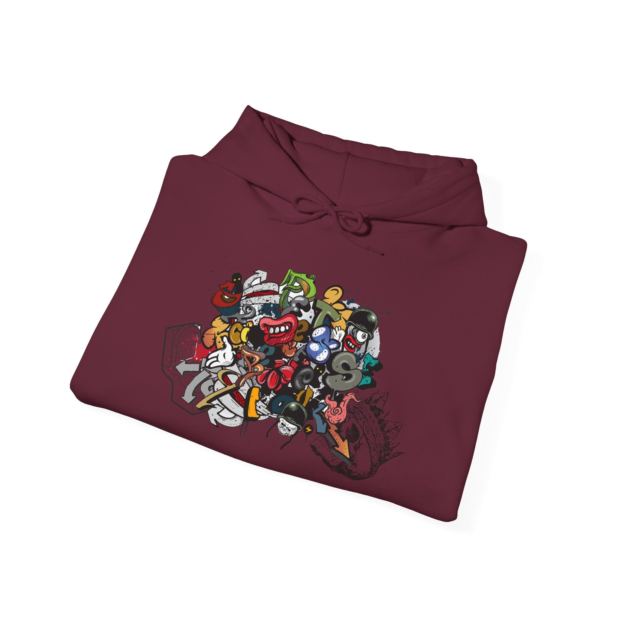 Heroic Adventure Unisex Heavy Blend Hoodie - Perfect for Fans, Cozy Gift for Gamers, Casual Wear, Unique Graphic Sweatshirt
