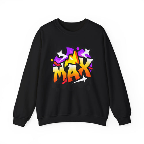 Graffiti Style Unisex Sweatshirt, Streetwear Fashion, Casual Outfit, Unique Gift for Teens, Urban Art Clothing, Comfortable Layering