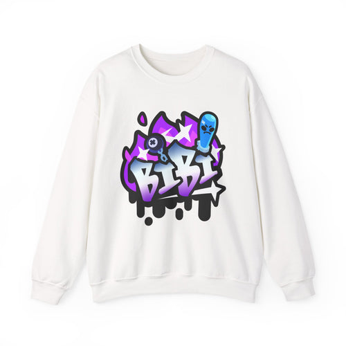 Urban Graffiti Sweatshirt | Unisex Crewneck Apparel for Streetwear Fans, Casual Style, Gift for Skateboarders, Art Lovers, Unique Outfit