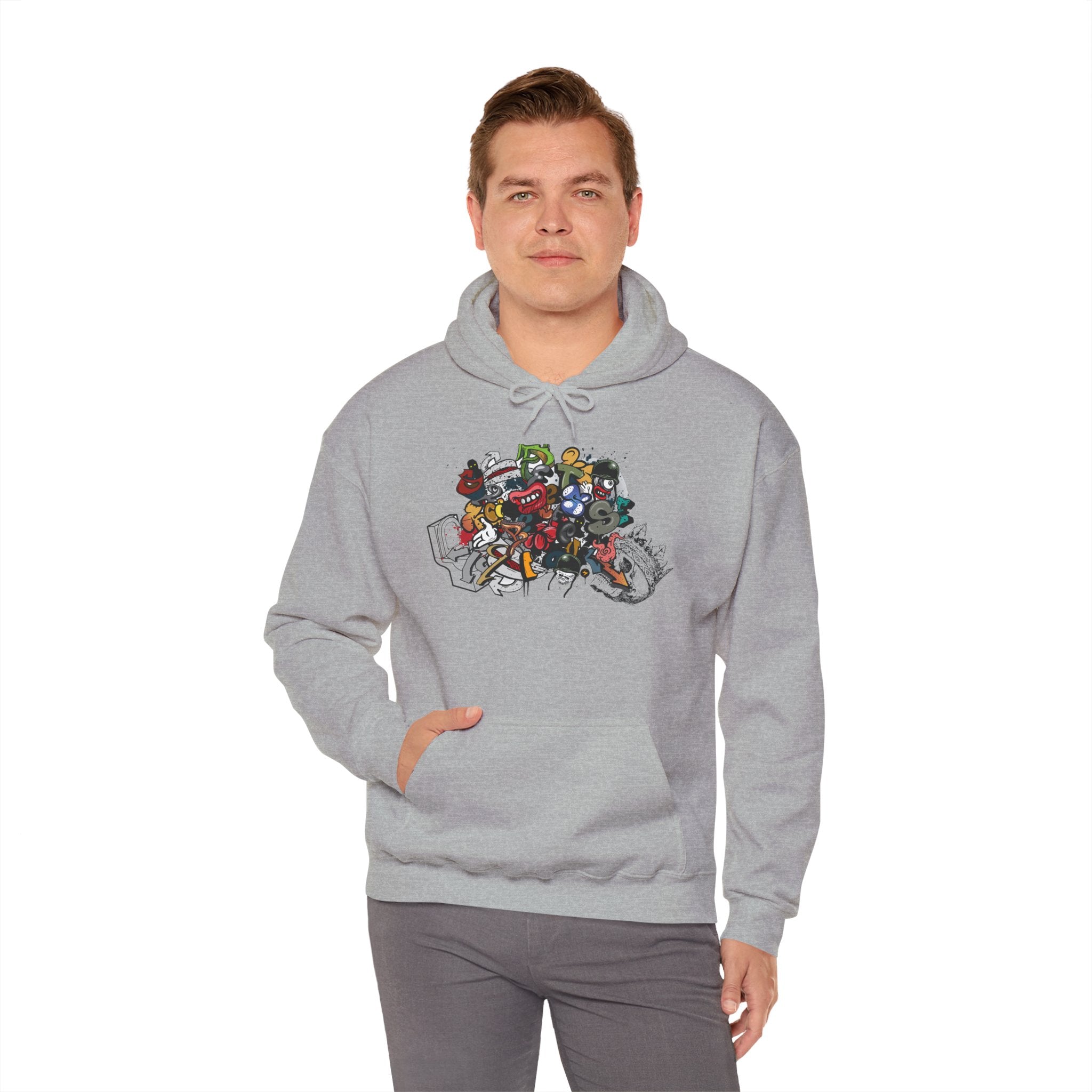 Heroic Adventure Unisex Heavy Blend Hoodie - Perfect for Fans, Cozy Gift for Gamers, Casual Wear, Unique Graphic Sweatshirt