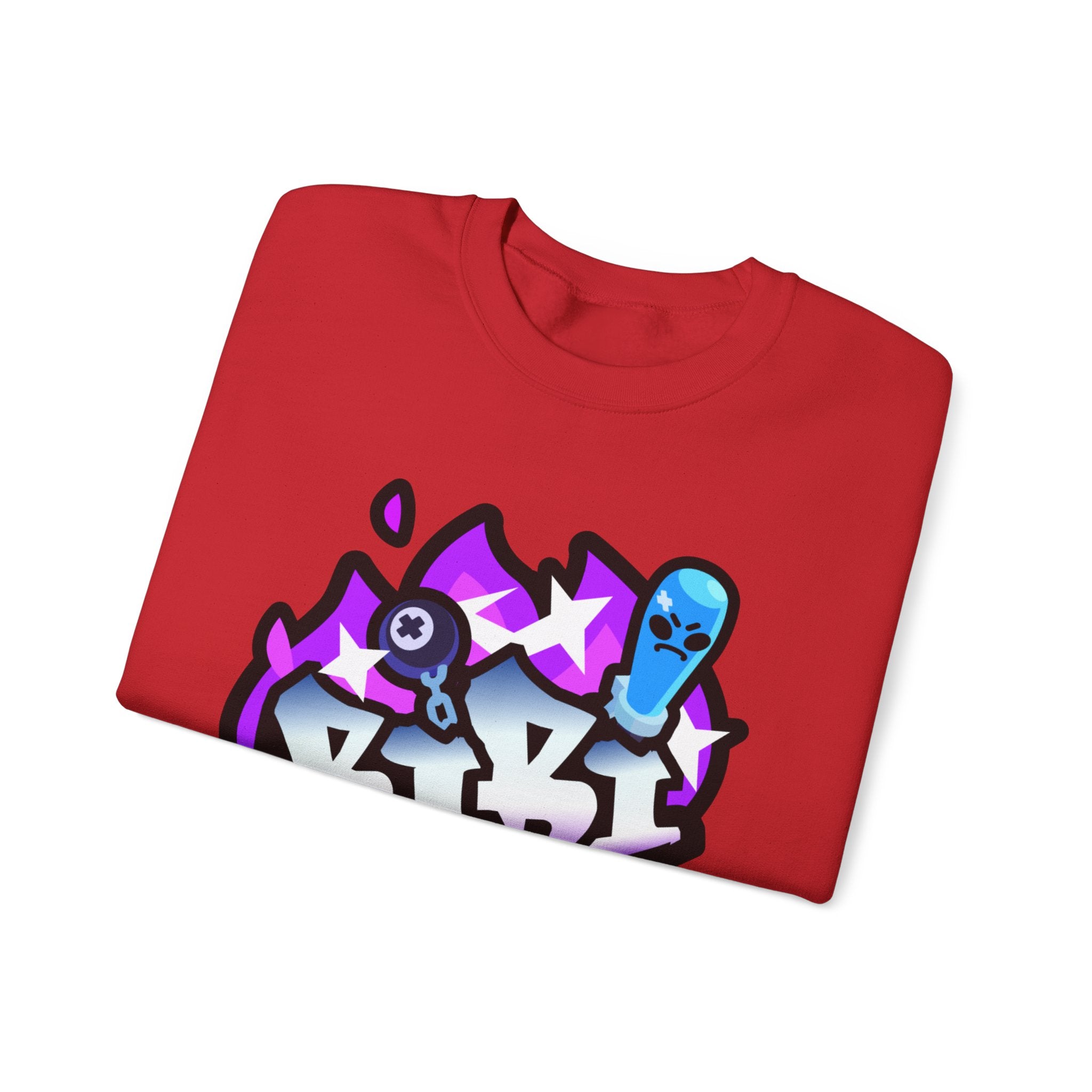 Urban Graffiti Sweatshirt | Unisex Crewneck Apparel for Streetwear Fans, Casual Style, Gift for Skateboarders, Art Lovers, Unique Outfit
