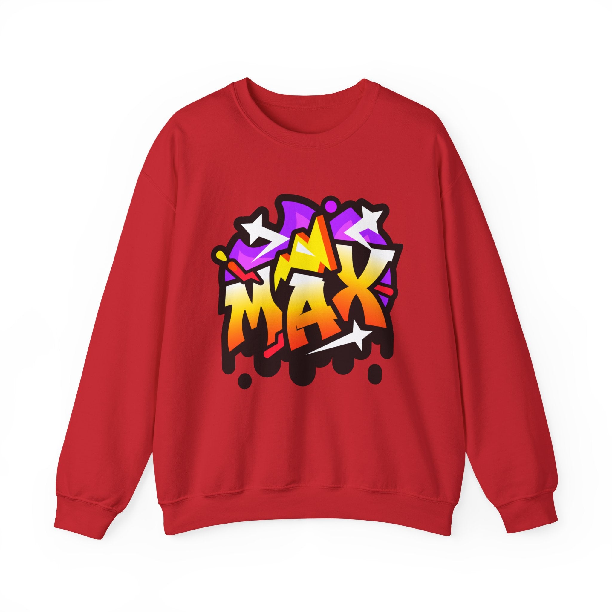 Graffiti Style Unisex Sweatshirt, Streetwear Fashion, Casual Outfit, Unique Gift for Teens, Urban Art Clothing, Comfortable Layering